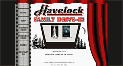 Desktop Screenshot of havelockdrivein.com